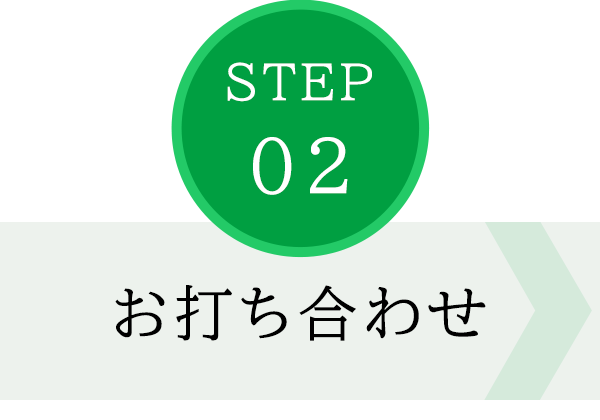 STEP02　お打ち合わせ